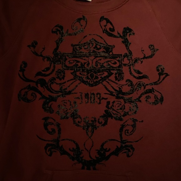 harley davidison men women sweater , can fit a M/L - Picture 2 of 5